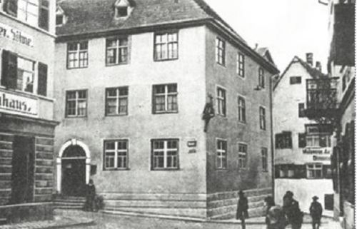 Gasthaus Goldener Hirsch 1930