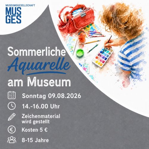 social media post sommerliche aquarelle 09.08.2026